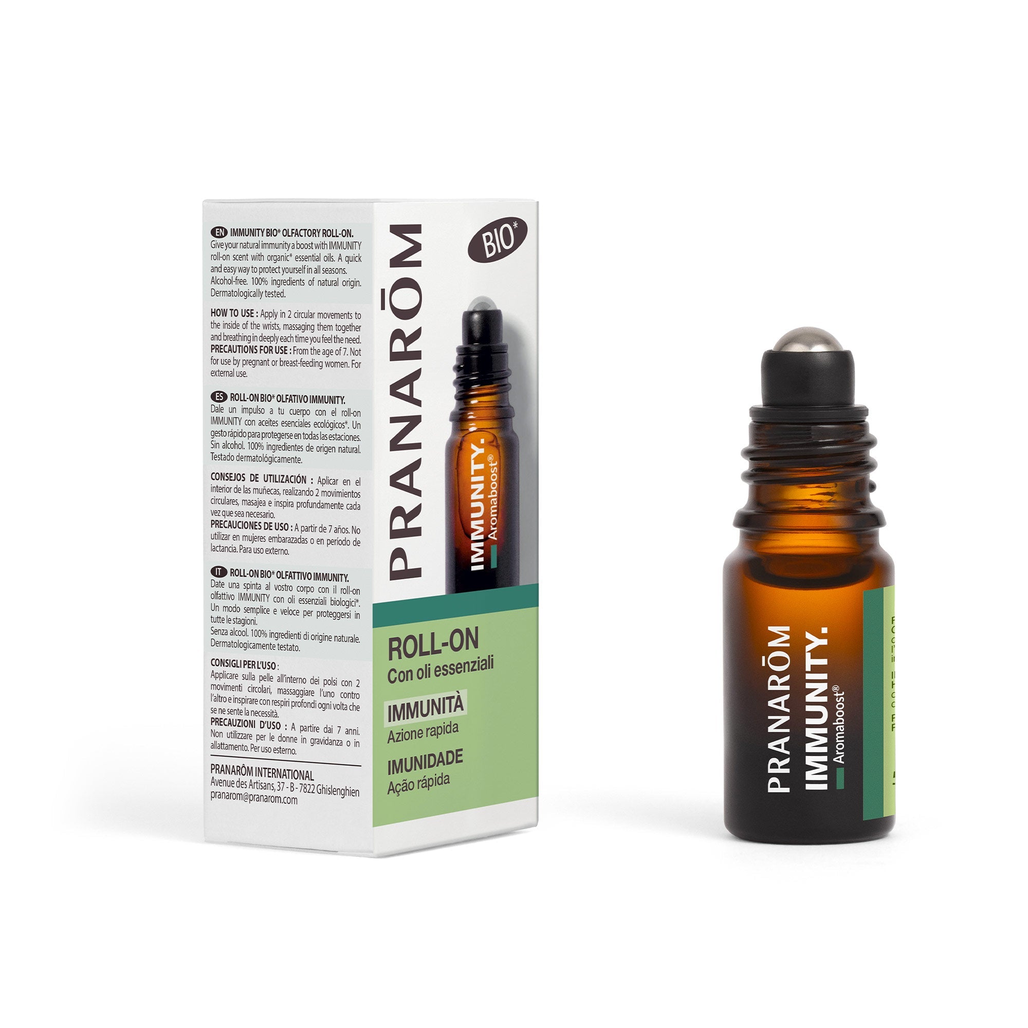 Aromaboost roll-on IMMUNITY BIO 5 ML - Bio