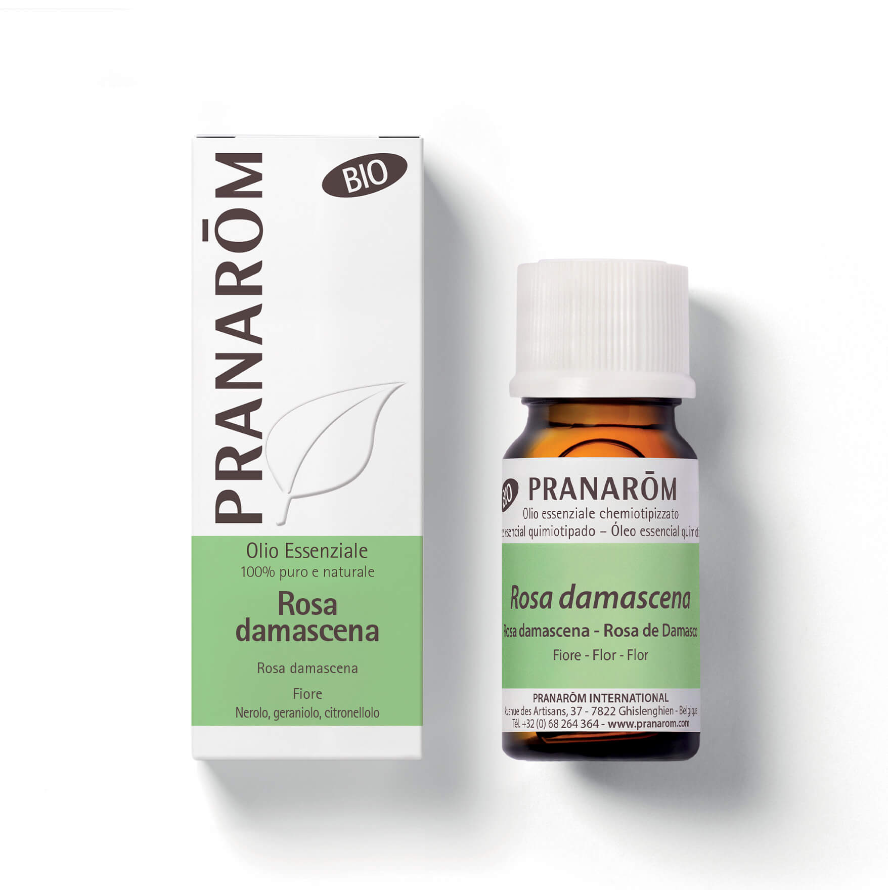 Olio essenziale di Rosa damascena - Bio